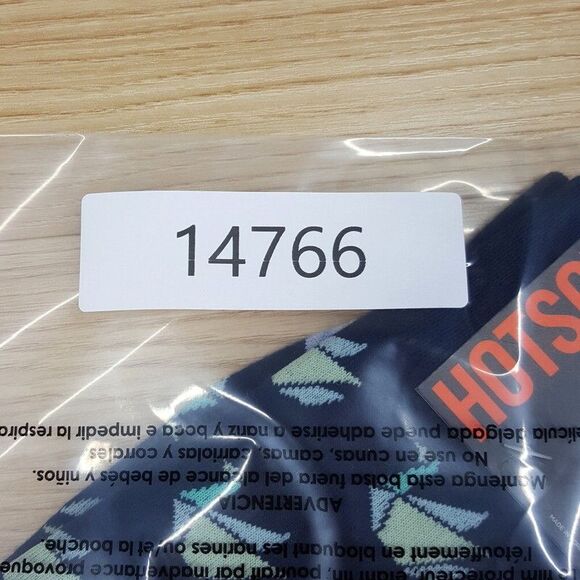 HOT SOX Mens Dress Socks Navy Origami Swan Crane Bird - Picture 3 of 3